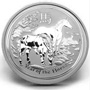 THe Chinese character for horse, the label Year of the Horse and the Perth Mint�s P